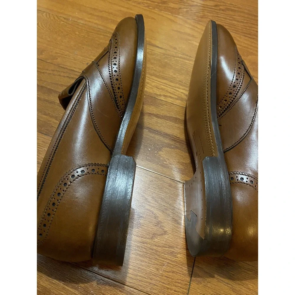 Bostonian‎ Crown Windsor Mens 10.5 D/B Loafers Oxford Shoes Brown Loafers In USA